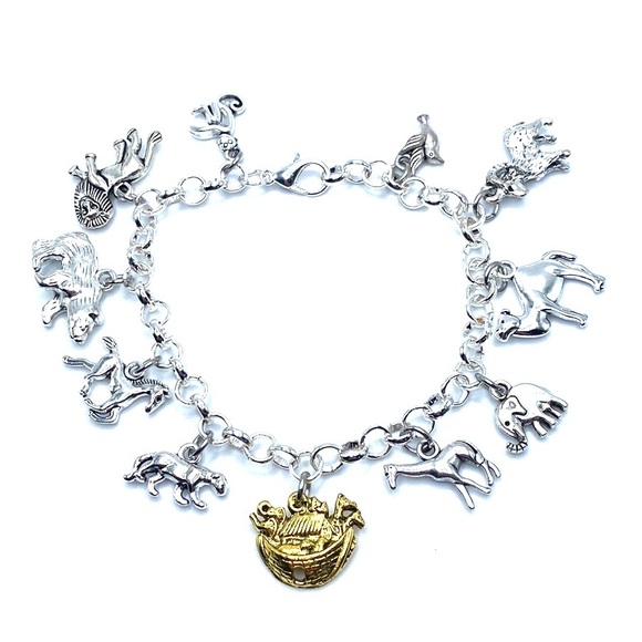 Noah’s Ark Charm Bracelet Religious - Picture 5 of 8
